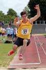 Long jump at the Annual Inter-Counties Schools, Cleveland v Cumbria v Durham v Northumberland at Claireville Stadium, Middlesbrough